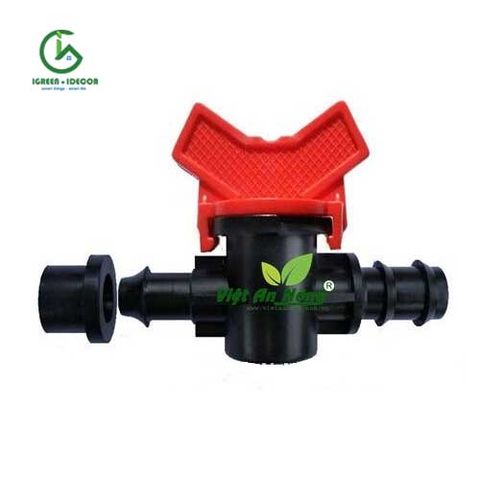  Van khởi thủy ống LDPE 20mm có roan cao su Percent - Việt An Nông 