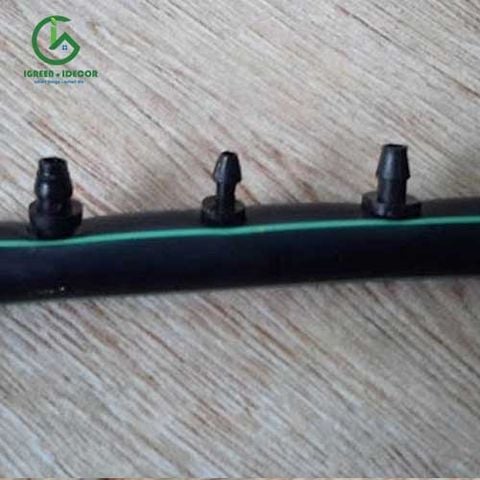  Khớp nối dây dẻo 5 li - Nối thẳng ống đen 5mm. 