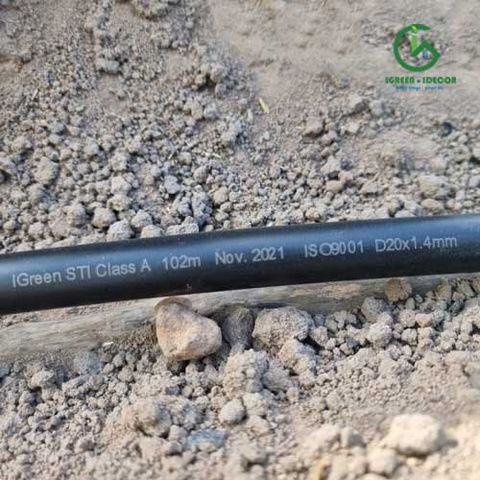  Ống LDPE IGreen phi 20mm dày 1.4mm  , 1.2mm nhập khẩu cao cấp 