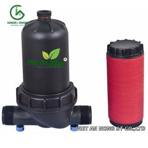  Bộ lọc đĩa tưới nhỏ giọt phi 49mm 