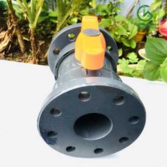 Van cầu rắc co hai đầu mặt bích 76mm - Ấn Độ
