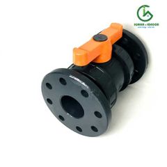 Van cầu rắc co hai đầu mặt bích 76mm - Ấn Độ