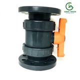  Van cầu rắc co hai đầu mặt bích 76mm - Ấn Độ 