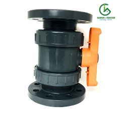 Van cầu rắc co hai đầu mặt bích 76mm - Ấn Độ