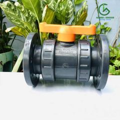 Van cầu rắc co hai đầu mặt bích 76mm - Ấn Độ