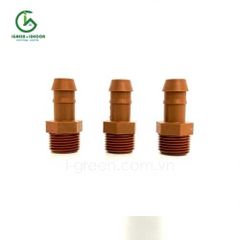 Nối giảm ren 21mm ra ống nhỏ giọt 17mm - Mỹ