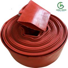 Ống bạt phủ nhựa mềm QV Việt An Nông màu cam - phi 150mm
