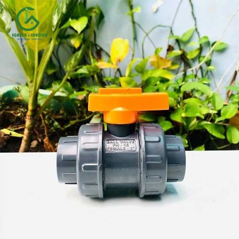 Van cầu rắc co hai đầu ren phi 60mm,49mm,34mm - Ấn Độ