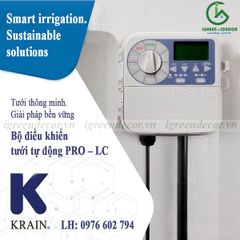 Bộ điều khiển tưới tự động PRO – LC 8 kênh KRain – Mỹ
