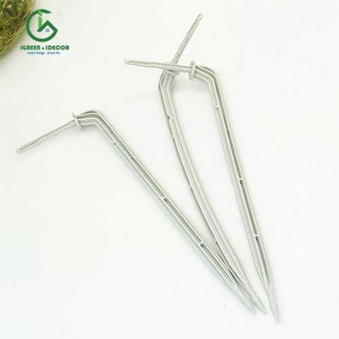  Bộ Hai Que Cắm Nhỏ Giọt Mũi Tên Cao Cấp Màu Trắng Knet2-W Dài 60cm - Percent 