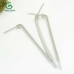 Bộ Hai Que Cắm Nhỏ Giọt Mũi Tên Cao Cấp Màu Trắng Knet2-W Dài 60cm - Percent