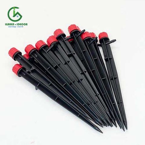 Que Cắm Nhỏ Giọt 8 Tia Đỏ Dài 15cm Điều Chỉnh Được Lưu Lượng Cao Cấp - VAN8TD