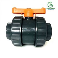 Van cầu rắc co hai đầu ren phi 90mm - Ấn Độ