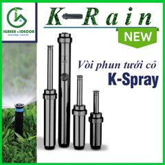 Thân phun tưới cỏ Pop-Up K-Sprays 74001 cao 10cm KRain-Mỹ