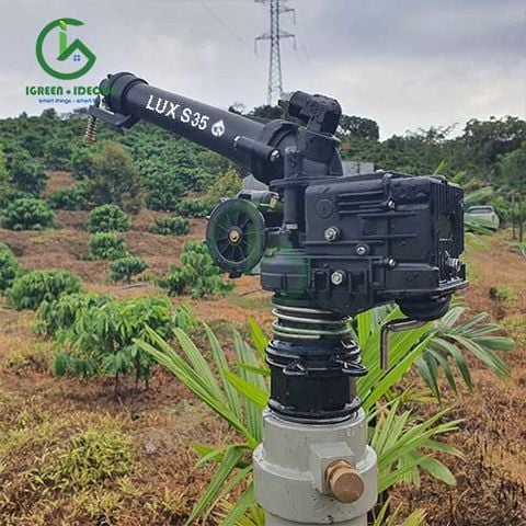 Súng tưới cây bán kính lớn LUX – S35 ren 49mm - Việt An Nông 