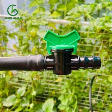  Van khoá ống LDPE phi 16mm cao cấp Ấn Độ 