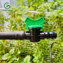 Van khoá ống LDPE phi 16mm cao cấp Ấn Độ