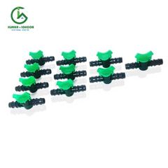 Van khoá ống LDPE phi 16mm cao cấp Ấn Độ