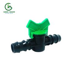 Van khoá ống LDPE phi 16mm cao cấp Ấn Độ