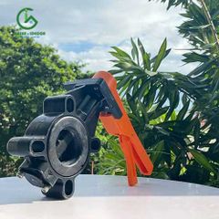 Van bướm tay gạt 2 inch 60mm đĩa nhựa AQ81 – ẤN ĐỘ