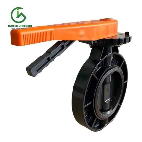  Van bướm tay gạt 6 inch 168mm đĩa nhựa AQ86 - Ấn Độ 