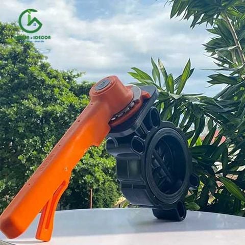  Van bướm tay gạt 4 inch 114mm đĩa nhựa AQ84S – ẤN ĐỘ 