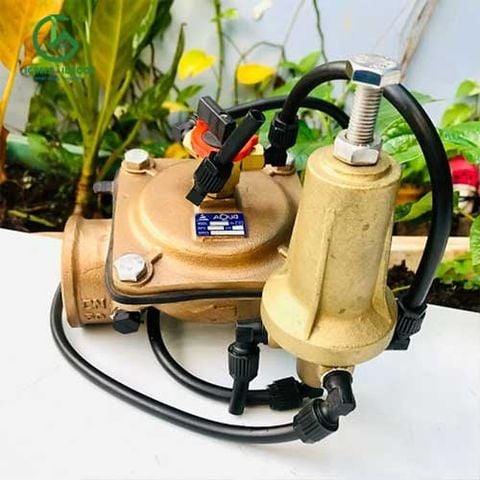  Van cân bằng áp hydraulic bằng đồng phi 60mm Ấn Độ 
