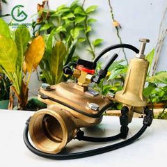 Van cân bằng áp hydraulic bằng đồng phi 60mm Ấn Độ