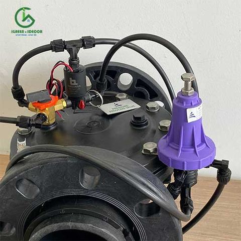  Van giảm áp phân luồng Hydromat phi 114mm - Ấn Độ 