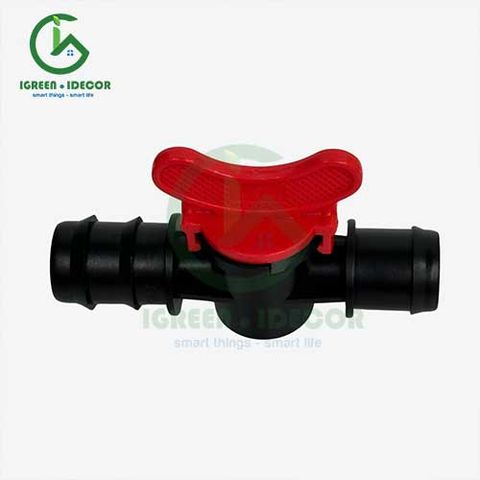  Van khởi thủy ống LDPE 25mm có roan cao su – Percent - Việt An Nông 