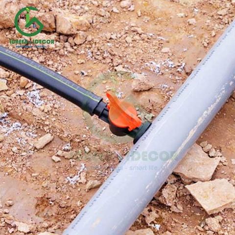  Van khởi thủy ống LDPE 25mm có roan cao su – Percent - Việt An Nông 