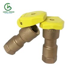 Van lấy nước tháo lắp nhanh 34mm bằng đồng AQ71BRI – Ấn Độ