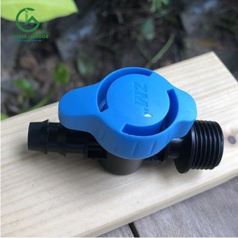  Van ren ngoài 21mm nối ống LDPE 16mm - ZM 