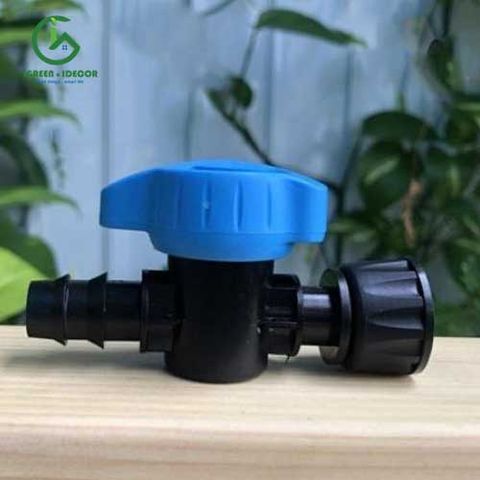  Van ren trong 21mm nối ống LDPE 16mm - Percent 