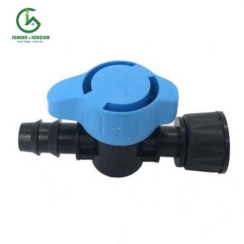  Van ren trong 21mm nối ống LDPE 16mm - Percent 