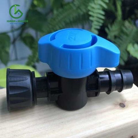  Van ren trong 21mm nối ống LDPE 16mm - Percent 