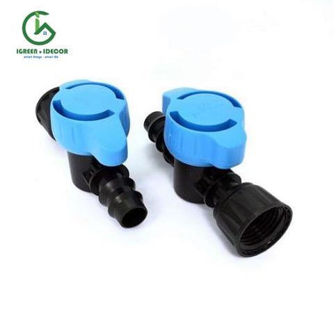  Van ren trong 21mm nối ống LDPE 16mm - Percent 