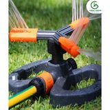  Vòi phun xoay tròn có chỉnh hướng với ba cánh quạt nước 