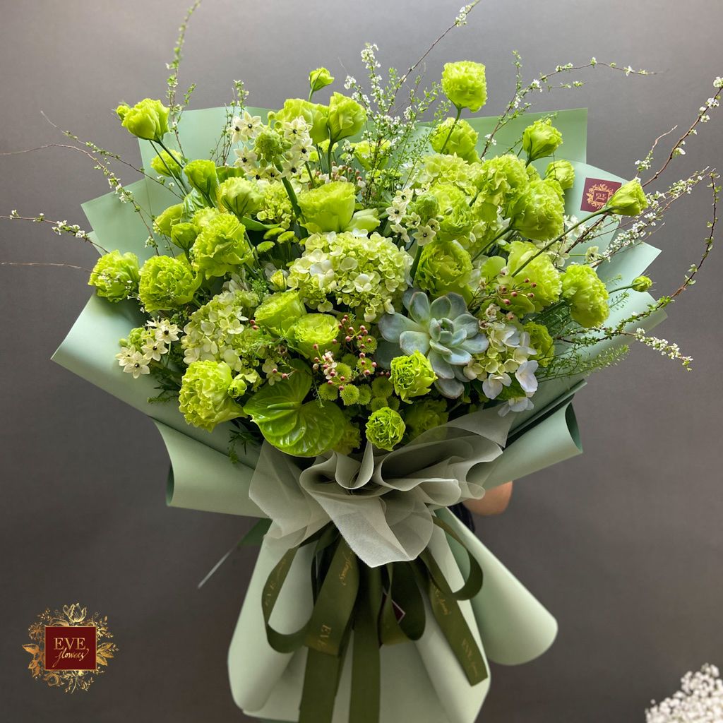  Green Flowers 