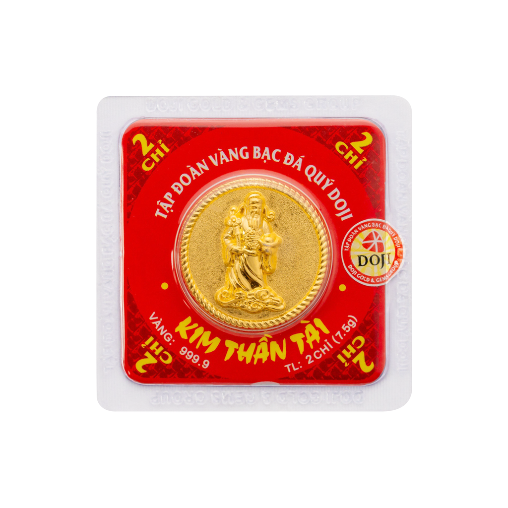 Thần Tài Thịnh Vượng (2 chỉ) 