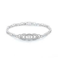 Ổ lắc tay nữ vàng trắng 18K DOJI AFBA000006D2KK1