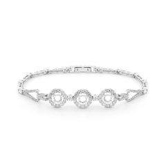 Ổ lắc tay nữ vàng trắng 18K DOJI AFBA000038D2KK1