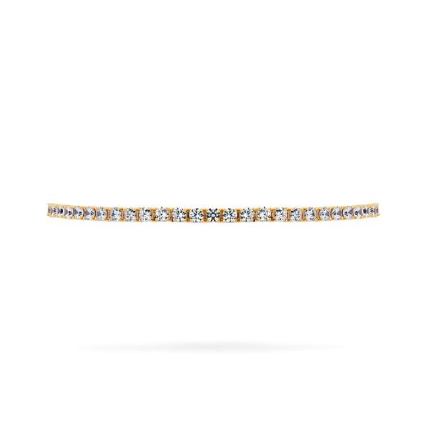 Lắc tay vàng vàng 14K gắn đá CZ DOJI AFBK000727F1CZ1