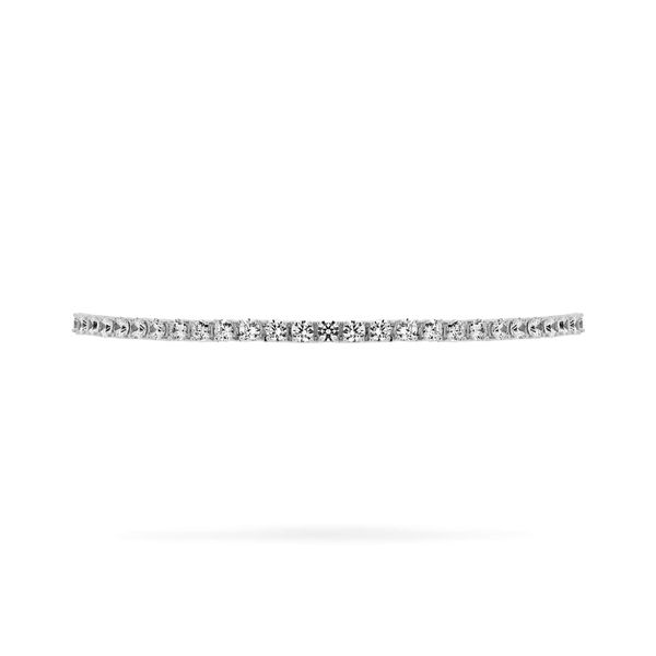 Lắc tay vàng trắng 14K gắn đá CZ DOJI AFBK000727F2CZ1