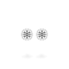 Hoa tai vàng trắng 14K gắn kim cương DOJI AFEB002045F2HA1