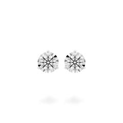 Hoa tai vàng trắng 14K gắn kim cương DOJI AFEB002120F2HA1