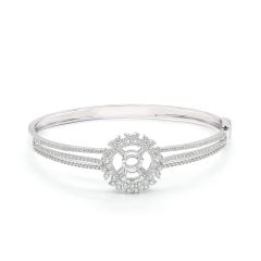 Ổ vòng tay nữ vàng trắng 18K DOJI AFGA000009D2KK1