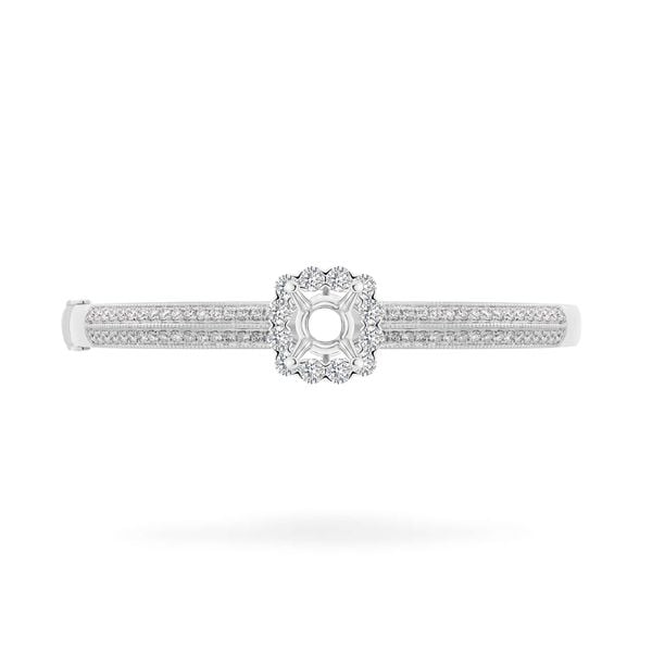 Ổ vòng tay vàng trắng 18K DOJI AFGA000043D2KK1