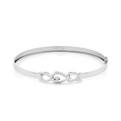 Vòng tay vàng trắng 18K DOJI AFGM901061D2KK1