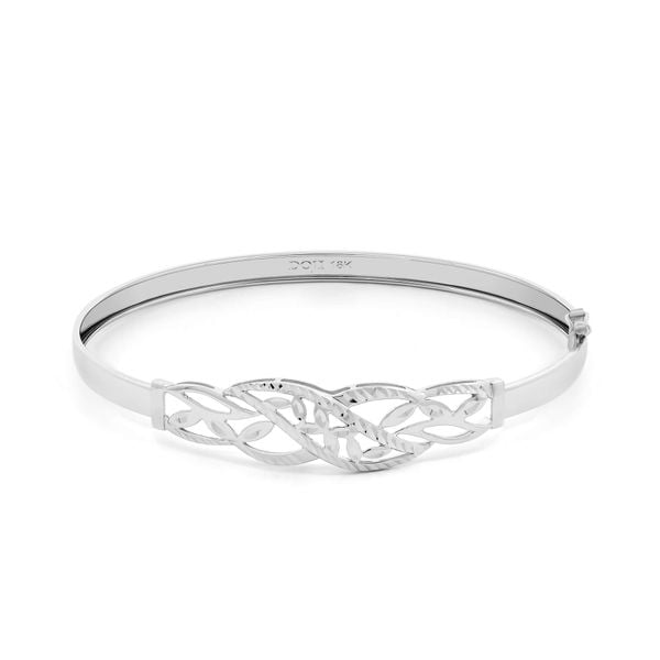 Vòng tay vàng trắng 18K DOJI AFGM901062D2KK1